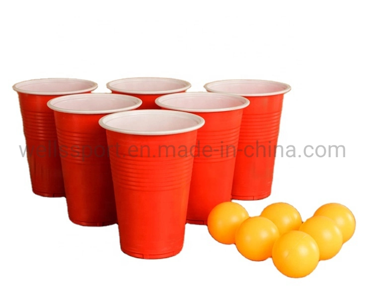 Wholesale Beer Pong Cups Balls Drinking Game Set Family Game