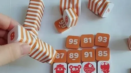 Heiße Verkaufs-kundenspezifische Plastikspielstück-Brettspiele für Kinder